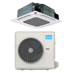 Midea bevėjis kasetinis oro kondicionierius BREEZELESS+, 10.6/11.1 kW (trifazis) Midea bevėjis kasetinis oro kondicionierius BREEZELESS+, 10.6/11.1 kW (trifazis)